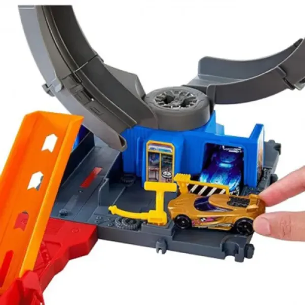 Трамплин Hot Wheels City петля Летучая мышь HTN78