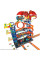 Трек Hot Wheels Легендарный гараж MEGA Dragon Garage HKX48