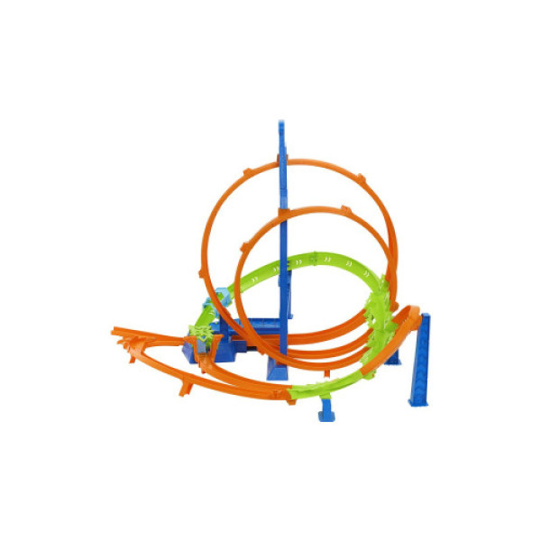 Трек Hot Wheels Гигантская петля Epic Crash Race HNL97