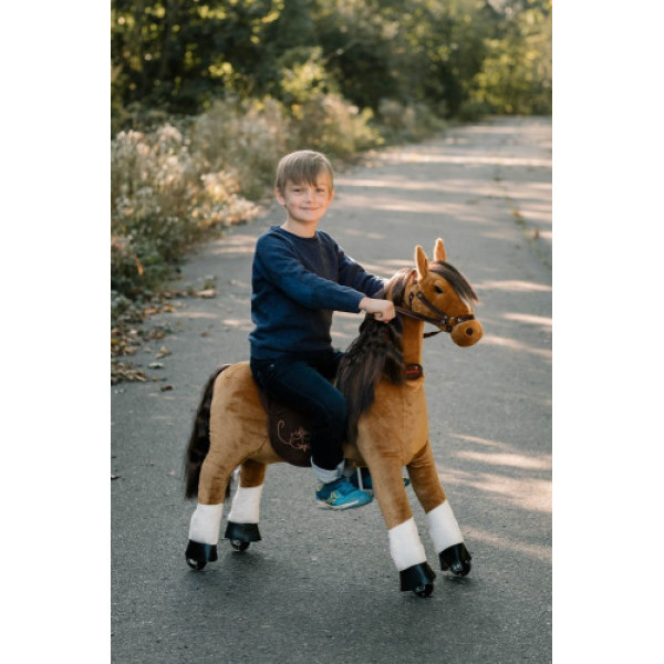 Механічна іграшка коник на колесах Ponnie Fancy M