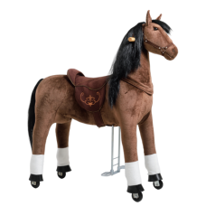 Механічна іграшка коник на колесах Ponnie XL PROFI