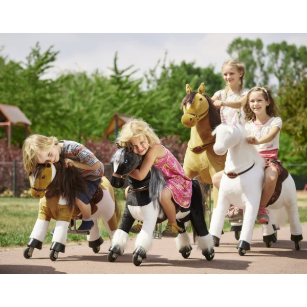 Механічна іграшка зебра на колесах Ponnie Dixi S