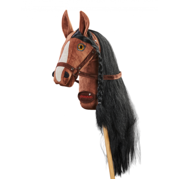Плюшева іграшка конячка на паличці Hobby Horse Ponnie Lucky