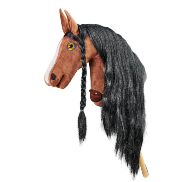 Плюшева іграшка конячка на паличці Hobby Horse Ponnie Lucky