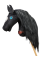 Плюшева іграшка конячка на паличці Hobby Horse Ponnie Blue Moon A3