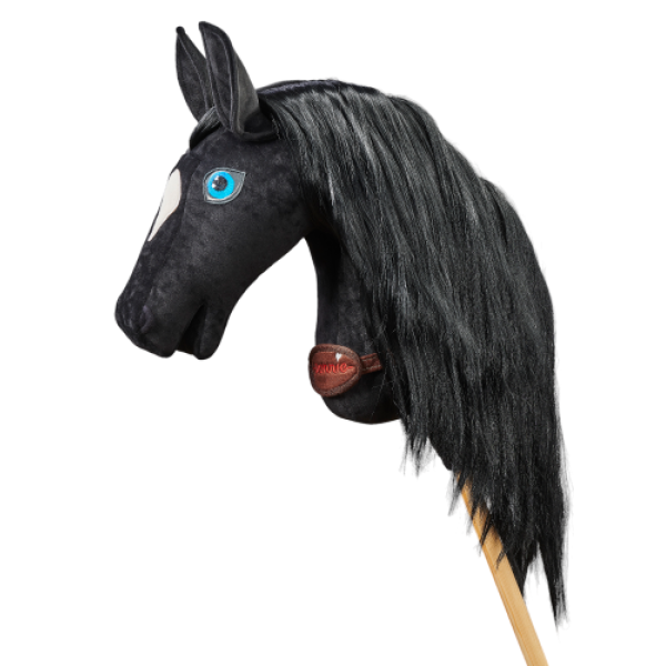 Плюшева іграшка конячка на паличці Hobby Horse Ponnie Blue Moon A3