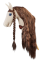 Плюшевая игрушка лошадка на палочке Hobby Horse Ponnie Cornelia A3