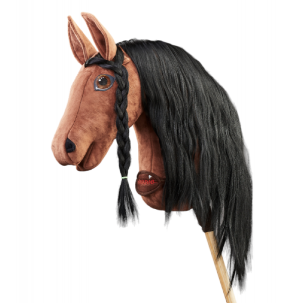 Плюшевая игрушка лошадка на палочке Hobby Horse Ponnie Charlotte A3