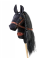 Плюшевая игрушка лошадка на палочке Hobby Horse Ponnie Black Lady A3