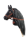 Плюшевая игрушка лошадка на палочке Hobby Horse Ponnie Black Lady A3