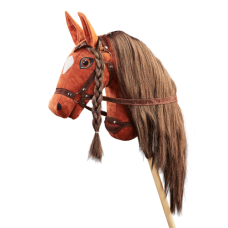 Плюшева іграшка конячка на паличці Hobby Horse Ponnie Carmen A3