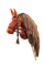 Плюшевая игрушка лошадка на палочке Hobby Horse Ponnie Carmen A3