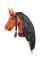 Плюшевая игрушка лошадка на палочке Hobby Horse Ponnie Mystic Red A3