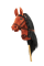 Плюшевая игрушка лошадка на палочке Hobby Horse Ponnie Mystic Red A3