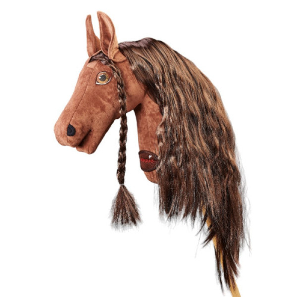 Плюшевая игрушка лошадка на палочке Hobby Horse Ponnie Hazel
