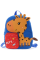 Дитячий рюкзак Evo-Kids Small Giraffe Blue (арт. 2418-12 Blue Giraffe) - тканина блакитна / малюнок жираф (коробок 1 шт.)