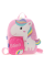 Детский рюкзак Evo-Kids Small Unicorn Pink (арт. 2418-12 Pink White Unicorn) - ткань розовая / рисунок белый единорог (коробок 1 шт.)