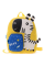 Дитячий рюкзак Evo-Kids Small Zebra Yellow (арт. 2418-12 Yellow Zebra) - тканина жовта / малюнок зебра (коробок 1 шт.)