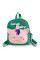 Детский рюкзак Evo-Kids Small Unicorn-2 Green (арт. 2418-19 Green Unicorn-2) - ткань зеленая / рисунок единорог розовый (коробок 1 шт.)