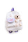 Дитячий рюкзак Evo-kids Small-Bear White (арт. 2418-1 Bear White) - тканина світла / іграшка ведмідь (коробка 1 шт.)