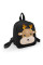 Дитячий рюкзак Evo-Kids Small Deer Black (арт. 2418-20 Black Deer) - тканина чорна / малюнок олень (коробок 1 шт.)