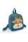 Детский рюкзак Evo-Kids Small Deer Blue (арт. 2418-20 Blue Deer) - ткань синяя / рисунок олень (коробок 1 шт.)