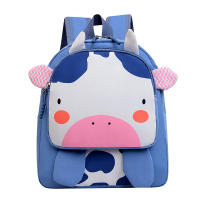 Дитячий рюкзак Evo-kids Small-Cow Blue (арт.2418-5-Blue Cow) - синя тканина / малюнок корова (коробок 1 шт.)