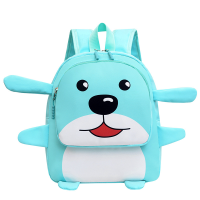 Детский рюкзак Evo-kids Small-Dog Blue (арт.2418-5-Blue-dog) - ткань светло-голубая / рисунок собака (коробок 1 шт.)