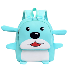 Дитячий рюкзак Evo-kids Small-Dog Blue (арт.2418-5-Blue-dog) - тканина світло-блакитна / малюнок собака (коробок 1 шт.)