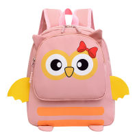 Дитячий рюкзак Evo-kids Small-Owl Pink (арт.2418-5-Pink-Owl) - рожева тканина / малюнок сова (коробок 1 шт.)