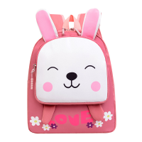 Дитячий рюкзак Evo-kids Small-Rabbit Red (арт.2418-5 Red Rabbit) - тканина червона / малюнок кролик (коробок 1 шт.)
