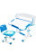Комплект Evo-kids (стіл+стіл+полиця+лампа) BD-10 BL (sale)