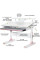 Дитячий стіл Mealux Edmonton Multicolor PN з полицею S50 (арт. BD-610 W/MC + PN + S50 WG) - стільниця біла / накладки сірі і рожеві (коробок-2 шт.)
