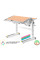 Детский стол Mealux Ergowood M Multicolor MG (арт. BD-800 MG/MC) - cтолешница клен / накладки на ножках серые (коробок-2 шт.)