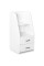 Тумбочка Mealux BD-C12 White с надстройкой (арт. BD-C12 W) - цвет белый (коробок 1 шт.)