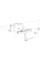 Подставка для кресел Mealux BD-P4 White ( арт. BD-P4 W) - пластик белый ( коробок - 1шт.)