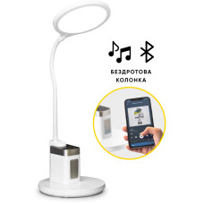 Лампа світлодіодна Mealux DL-420 White (арт. BL1136B White) - колір пластику білий (коробок 1 шт.)