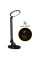 Лампа світлодіодна Mealux DL-410 Black (арт. BL1235 Black) - колір пластика чорний (коробок-1 шт.)