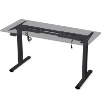 Каркас для столу Mealux Powerframe Duo Black (арт. BS-20 Black) - з двома моторами / чорний (коробок 1 шт.)