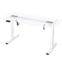 Каркас для столу Mealux Powerframe Duo White (арт. BS-20 White) - з двома моторами / білий (коробок 1 шт.)