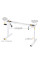 Каркас Mealux Powerframe Duo White (арт. BS-20 White) - с двумя  моторами / белый (коробок 1 шт.)