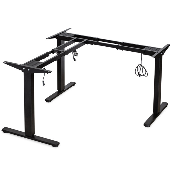 Каркас Mealux Powerframe Trio Black (арт. BS-30 Black) - с тремя моторами угловой / черный (коробок 1 шт.)