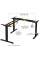 Каркас Mealux Powerframe Trio Black (арт. BS-30 Black) - с тремя моторами угловой / черный (коробок 1 шт.)