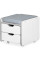 Тумбочка к парте Mealux Winnipeg White (арт.Cabinet BD-630 WG) - цвет белый (коробок 1 шт.)