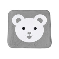 Подушка для стульчика G (арт. Cusion G Teddy) - цвет ткани серый с мишкой