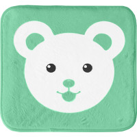 Подушка для стільця Z (арт. Cusion Z Teddy) - колір тканини зелений з ведмедиком