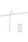 Лампа светодиодная Mealux DL-1025 White с пультом (DL-1025 + remote White) - цвет пластика и металла белый (коробок-1 шт.)