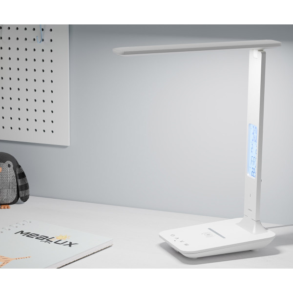 Лампа світлодіодна Mealux DL-430 White (арт. DL-430 White) - колір пластику білий (коробок 1 шт.)