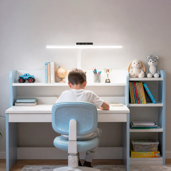 Лампа світлодіодна Mealux DL-950 White (арт. DL-950 White) - колір пластику та металу білий (коробок-1 шт.)