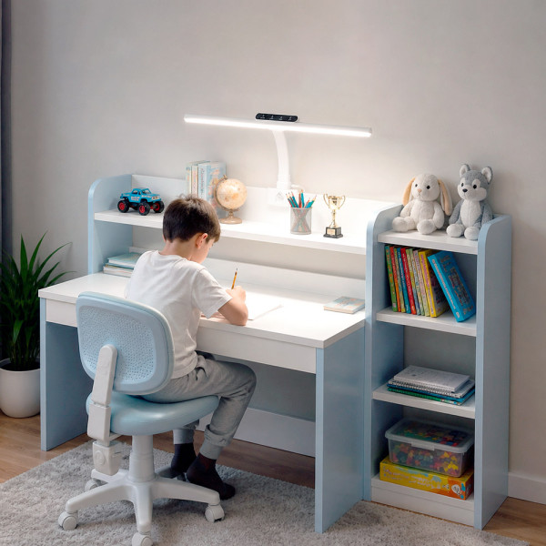 Лампа світлодіодна Mealux DL-950 White (арт. DL-950 White) - колір пластику та металу білий (коробок-1 шт.)